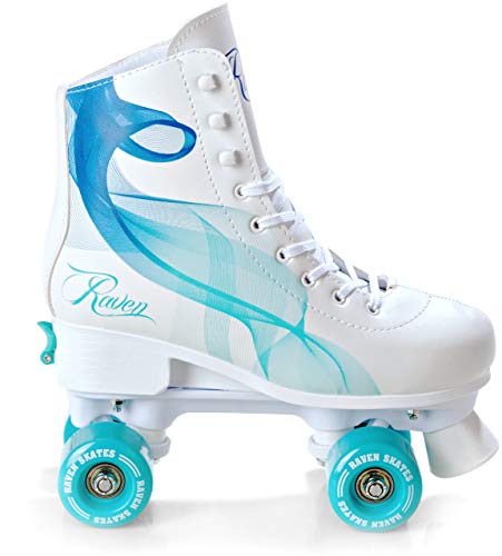 Raven Rollschuhe Roller Skates Serena Navy/Mint 35-38 (22,5cm-24cm)