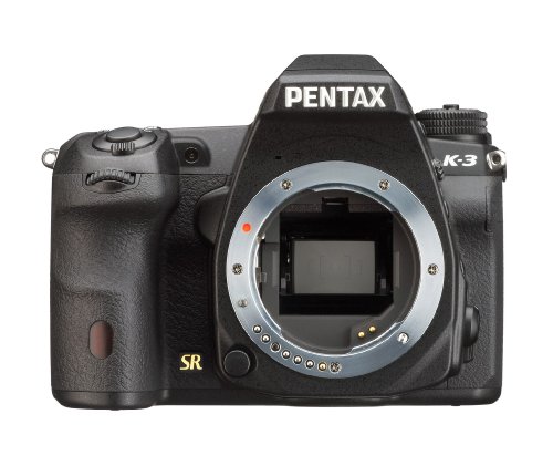 Pentax K-3 SLR-Digitalkamera (24 Megapixel, 8,1 cm (3,2 Zoll) Display, live view, Full HD) nur Gehäuse schwarz