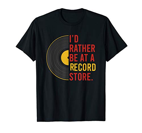 DJ-Schallplattenladen, Vinyl-Schallplatte, Acetat, Dubplate T-Shirt