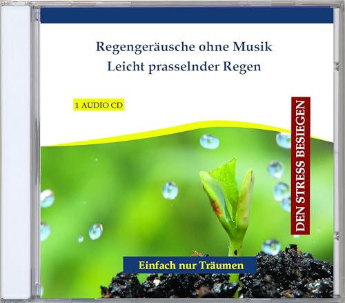 Regengeräusche ohne Musik - Leicht prasselnder Regen - Einschlafhilfe - Schlafhilfe - Tinnitus - Naturgeräusche zur Entspannung - Naturgeräusche zum Einschlafen