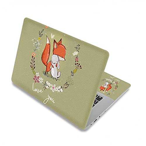 BIJIHUA Folie Sticker Skin Universeller niedlicher Tier-Laptop-Aufkleber 12" 13,3" 14" 15,6" 17" Notebook Skin Computer Surface Decal