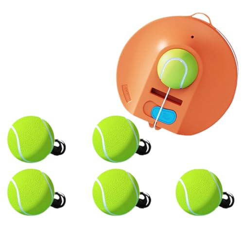 YiQinzcxg Tragbarer Tennistrainer Tennis Practices Rebounder Mit String Single Tennis Trainingsausrüstung Für Selbstverdiener