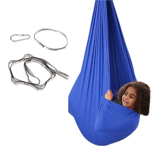 Hängematte, Therapieschaukel Kindern, Hängesessel Indoor Vertikaltuch Kindern, Vertikaltuch, Yogas Hängematte Set, Swinger Air Fliegen Yogas-Schaukel, Hammock Swing 200KG