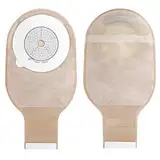 10 Stück Kolostomiebeutel, Einweg Drainagebeutel Stomabeutel für Kolostomie, Colostomy Ileostomie, Stoma Pflege (20-70mm)