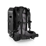 Teufel ROCKSTER AIR 2 Backpack von Deuter - Hochwertiges Tragesystem, Stabiler + Leichter Aluminium-Rahmen (Schwarz)