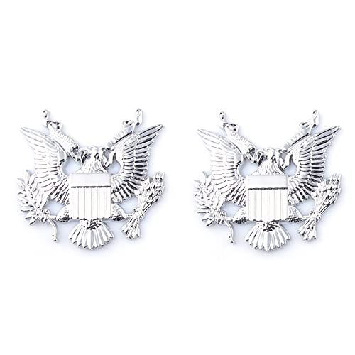 Flying Eagle 3D Metall Auto Aufkleber Emblem Dekoration Auto Aufkleber Handy Laptop Computer Aufkleber Dekoration (Silber)
