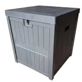 EAZILIFE Outdoor Paket-Zustellbox Groß Wetterfest Paket Post Post Aufbewahrungsbehälter 56 x 56 x 62 cm