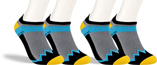 RS. Harmony | Damen & Herren Klettersocken Rotpunkt, guter Sitz und keine nassen Füße im Kletterschuh, Hygiene in der Kletterhalle | 2 Paar | schwarz/gelb/blau | 39-42