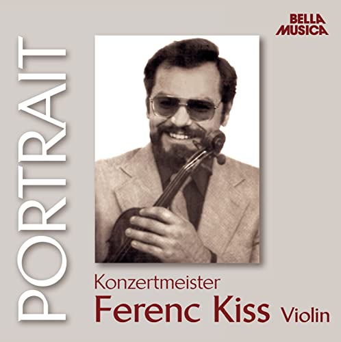 Portrait Konzertmeister Ferenc Kiss Violin