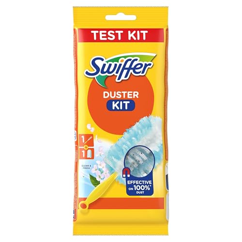 Swiffer Staubmagnet Starter-Set 1 Griff + 1 Nachfülltücher Mit Langanhaltendem Duft