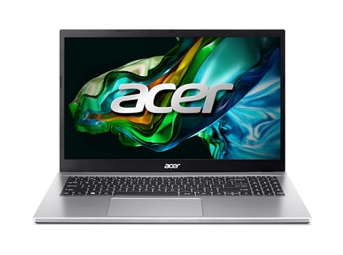 Acer Aspire 3 (A315-44P-R0TB) Laptop 15,6" FHD IPS Display AMD Ryzen 7 5700U 16 GB RAM 1 TB SSD AMD Radeon Graphics Windows 11 QWERTZ Tastatur Silber