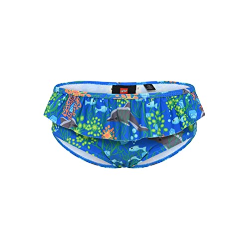 LEGO Mädchen Bikini Unterteil UPF 40+ Sonnenschutz Lwada 301 Badehose, 557 Blue, 128 EU