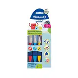 Pelikan 700726 Pinsel-Set, griffix mit Band, 3 Stück