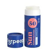 forpeople BIO Sonnencreme Stick LSF 50 · Wasserfeste Surf Sunscreen mit Zink · Mineralischer UV Filter · Für Kinder & Erwachsene · 100% natürlich