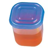 neoLab Polypropylene Mini-Box, 500 ml Kapazität, Transparent, 130 mm x 60 mm x 80 mm