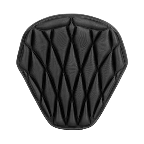 Sitzkissen Für Motorrad - Hoch Elastische Motorrad Sitzauflage,Komfort Stoßdämpfung Weiche 3D Sitzunterlage Für Lange Fahrten & Sitzkomfort