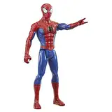 Marvel Titan Hero Serie Spider-Man Action-Figur, 30 cm große Superhelden, für Kinder ab 4 Jahren, Blau