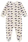 Petit Bateau A0AX3 Langärmliger Schlafanzug Unisex Baby Montelimar/Medieval 3 Monate