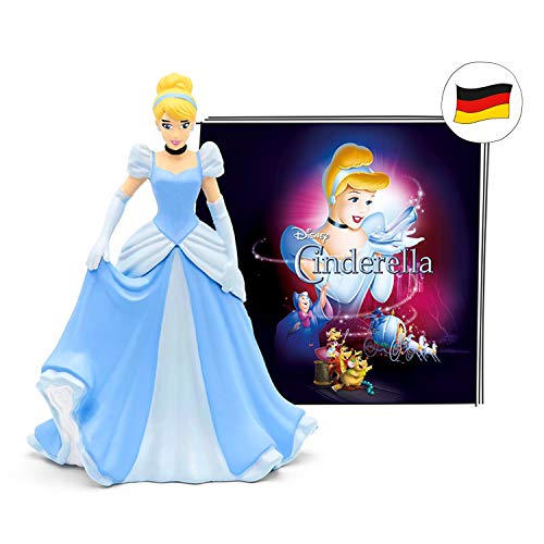 tonies Hörfigur für Toniebox, Disney – Cinderella Hörspiel Ohne Liedern, Hörspiel für Kinder ab 4 Jahren, Spielzeit ca. 59 Minuten