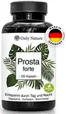 Prosta Kapseln Hochdosiert - Einzigartige Zusammensetzung aus Kürbiskernextrakt, Sägepalmenextrakt, Brennnesselwurzel und Vitamin E - In Deutschland produziert & Laborgeprüft - 120 Prostata Kapseln