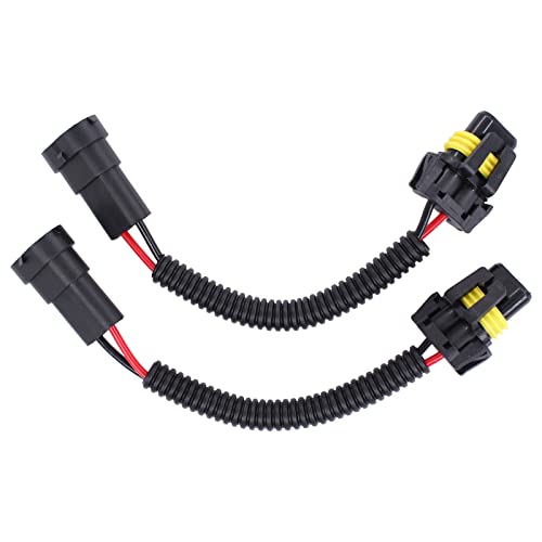 Doo Engy 2 Stück Led-stecker Adapter H11 H8 auf HB4 9006 von 9005 Nebelscheinwerfer Umbau für B-MW E90 E91 Kabelanschluss Steckdose