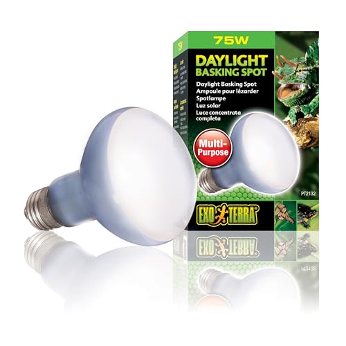 Exo Terra Daylight Basking Spot, Breitspektrum Tageslichtlampe, R20, 75W, Fassung E27