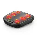 Snailax Shiatsu Fussmassagegerät mit Wärmefunktion,18 Flexible Kneading Massageköpfen, Massagegeräte für alle Fußgrößen, Fußwärmer, elektrisches Fußmassagegerät zur Entspannung, Geschenke