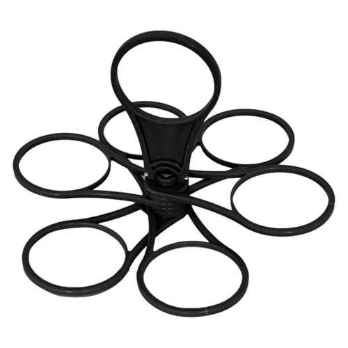 Faltbarer Becherträger,Rotierender Kaffeeträger-Getränkehalter,Tassenhalter,Getränketräger Für Kaffee Bier Getränkelieferung Im Urlaub, Tragbarer Becherhalter (Black, One Size)