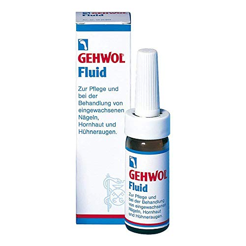 Gehwol Flüssigkeit für Eingewachsene Nägel, Schwielen und Hühneraugen, 15 ml