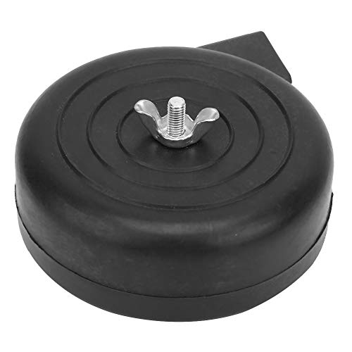 1/2PT -Luftkompressor -Schalldämpfer, Schneckenschalldämpferfilterpumpen -Kompressorzubehör, Einfacher Luftstrom für Kolbenkompressor, Schwarze Farbe, 20 -mm -Gewindedurchmesser.