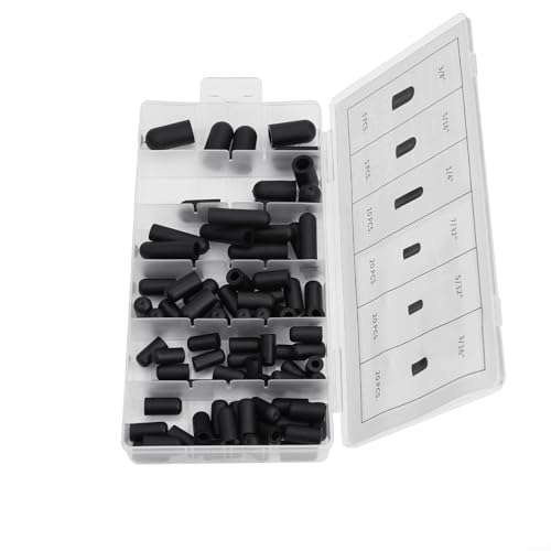 80-teiliges Gummi-Set, perfekt geeignet für Vergaser und verwandte Anwendungen in verschiedenen Größen