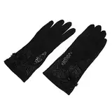 EXCEART 1 Paar Sommer Dünne Handschuhe Kurze Spitze Handschuhe Damen Spitze Floral Handschuhe Handschuhe Sommer Frauen Sonne Uv Schutz Fahren Handschuhe Spitze Handgelenk Länge Handschuhe