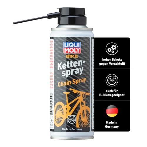 LIQUI MOLY Bike Kettenspray | 400 ml | Fahrrad Haftschmierstoff ohne Kupfer | Art.-Nr.: 6055