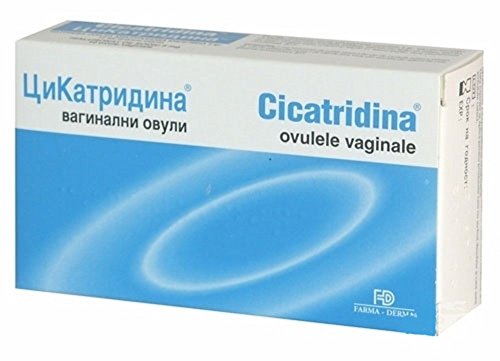 Cicatridina Vaginal Ovules*10 back comfort and pleasurable sensations! by Farma-Derma