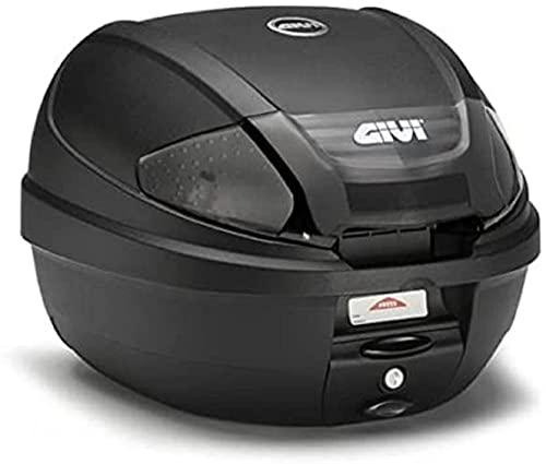 Givi E300NT2 Tech Monolock Topcase mit Platte, Schwarz, 40