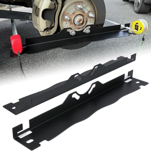 Spur Einstellwerkzeug Kfz,2pcs Spureinstellgerät Für Auto,achsvermessung Pkw,achsvermessung,ausrichtungswerkzeug,wheel Alignment Tool,Toe Alignment Tool Plates,Robust Stainless Steel Toe Alignment-A