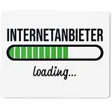 JUNIWORDS Mauspad Mousepad, Internetanbieter Loading (6201373)