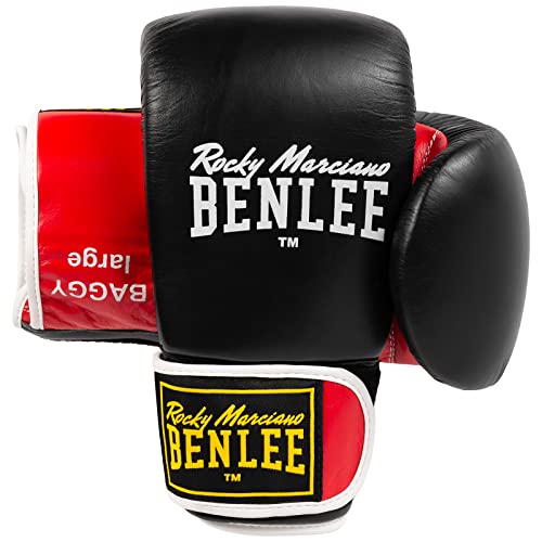 Benlee Boxhandschuhe aus Leder Baggy Black/Red XL