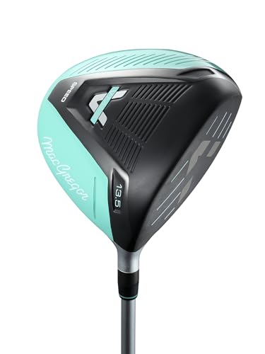MACGREGOR Damen V-max Speed Titanium Head Lightweight Driver Regular Flex Golfschläger Golf Club, türkis, Einheitsgröße