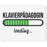JUNIWORDS Mauspad Mousepad, Klavierpädagogin Loading (6203134)