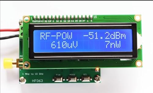 HP363 RF Leistungsmesser 1MHz ~ 10GHz -50~0dBm Leistungsmesser kann HF-Leistungsdämpfungswert einstellen