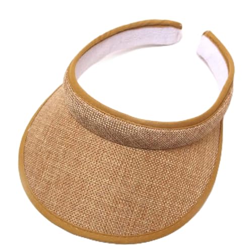Visor Cap Unisex Sonnenhut Sonnenschild Visor Schirmmütze Sonnenvisor Sonnenschutz Sonnenhut verstellbare Atmungsaktiv Baseballhut Kappe Hut für Golf, Radfahren, Tennis, Angeln, Laufen