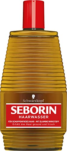 Schwarzkopf Seborin Haarwasser (400 ml), Haarwasser gegen Schuppen und Kopfhautjucken, Haarpflege erhält das Haar frisch und gesund