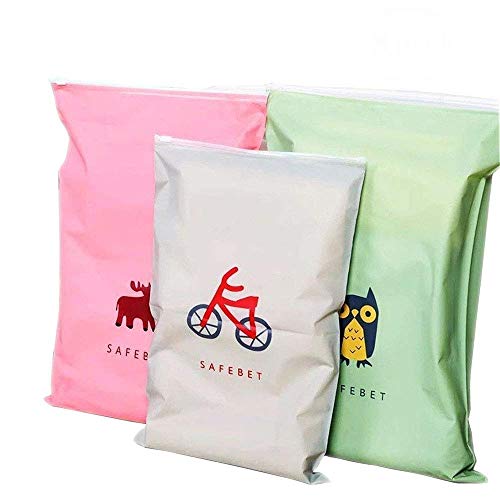 8 Stücke Travel Storage Taschen Reise Essential Taschen-in-Bag Gepäck Veranstalter Verpackung Cubes Schuhe Tasche Kosmetik Toilettenbeutel (Style: Reißverschluss)