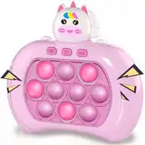 Quick Push Pop Game Fidget Toys Pro für Kinder & Erwachsene, Handheld-Spiel, schnelle Puzzle-Spielmaschine, Push-Bubble-Stress-Spielzeug, Geschenk für Jungen, Mädchen, Teenager