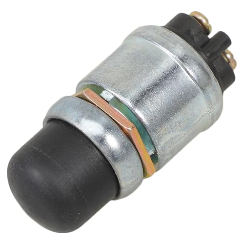 MUCKLILY Auto-push-to-start-taste Motor Starten Knopf Drücken Anlasser Auto-zündknopf Motorstartschalter Für Auto Start-/zündknopf Des Fahrzeugs Taste Für Den Fahrzeugmotor Eisen