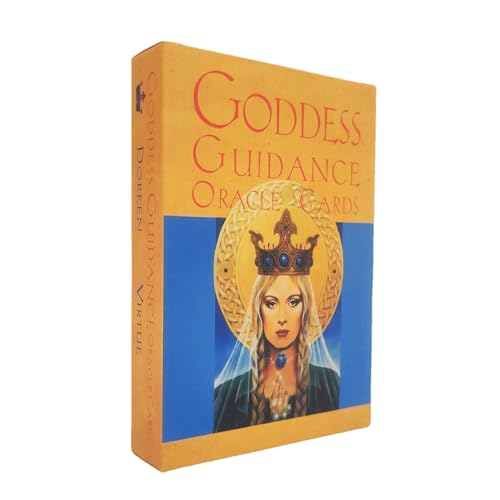 Tarot Deck Cards, Goddess Guidance Tarot Deck, Mysterious Tarot Deck, 12x8.3cm, Oracle Cards for Divination, Tarot Cards Full English Version for Psychological Oracle Deck