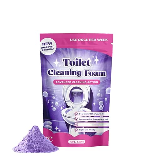 Fizzclean WC-Reiniger, Fizz Clean WC-Reinigungsschaum, Beseitigt Flecken In 20 Minuten, Insta-Action Fizzclean Schaum Für Strahlend Saubere Toilette Ohne Aufwand, Scheuerfreie Reinigung