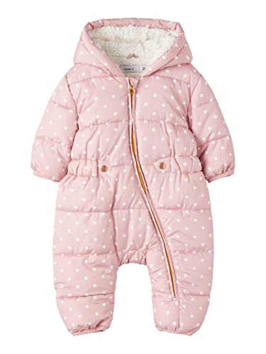 NAME IT Baby - Mädchen Nbfmilena Suit Schneeanzug, Zephyr, 62-68 EU