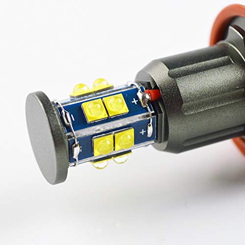 GBZIJIE Angel Eyes,Angel Eye Halo 2 * 120W 240W H8 Angel Eyes LED-Marker XTE 4800LM Weiß 7000k for E90 E92 X5 E71 X6 E82 M3 E60 E70